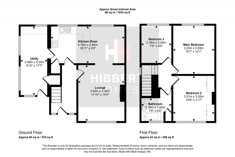Floorplan for Midland Road, Bramhall, SK7