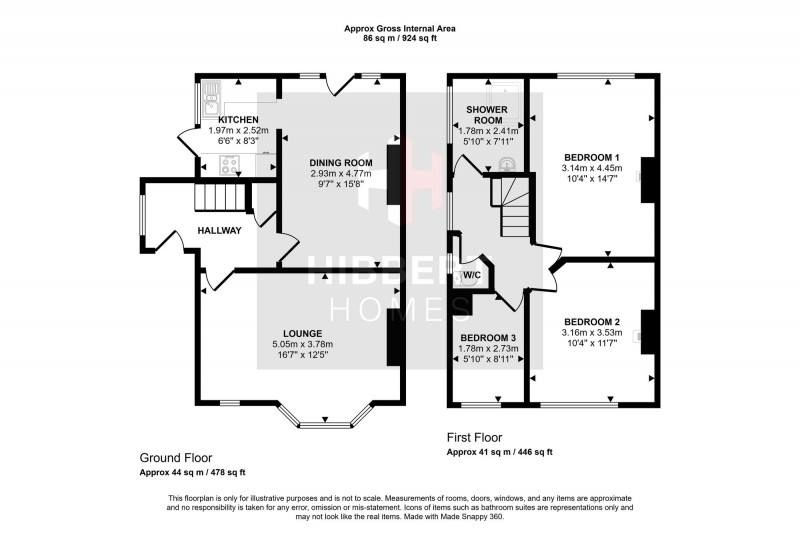 Floorplan for Crossgate Avenue, Manchester, M22