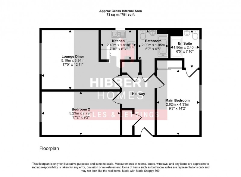 Floorplan for Wolf Grange, Hale, WA15 9TS