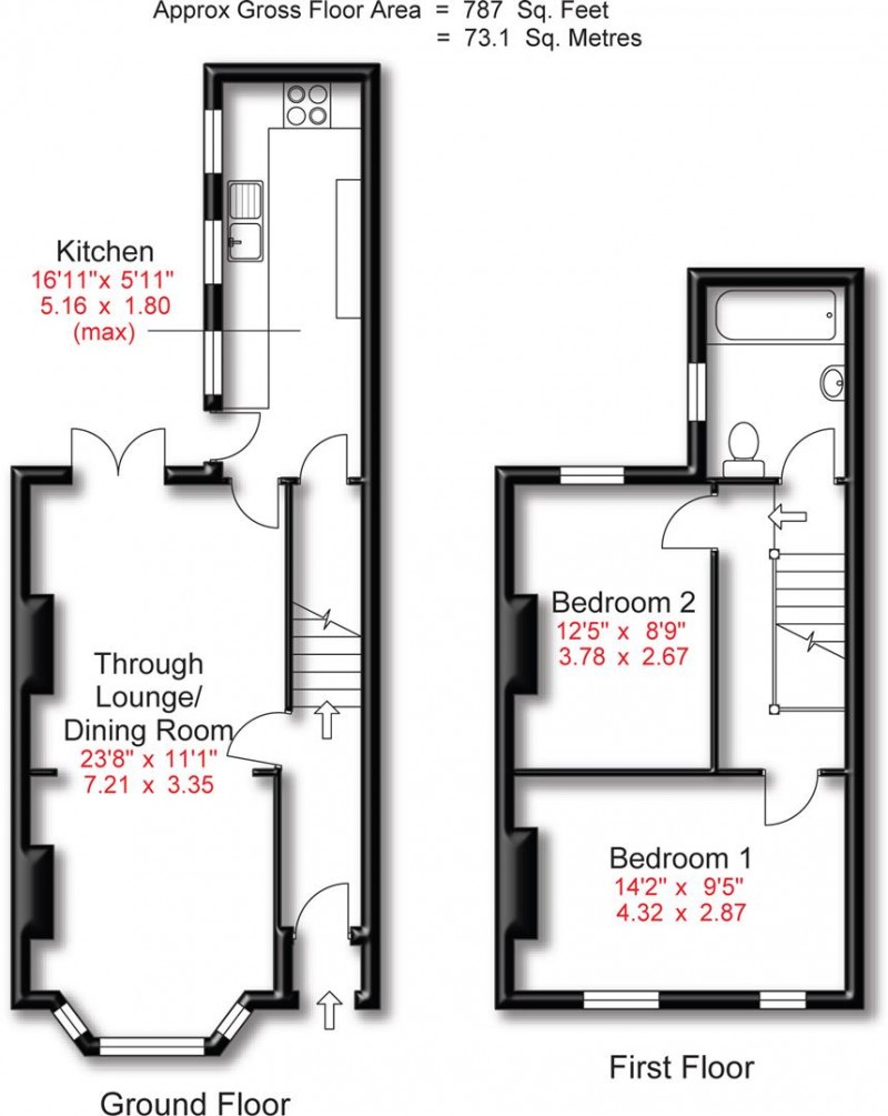 Floorplan for Stamford Park Road, Altrincham, WA15 9ER