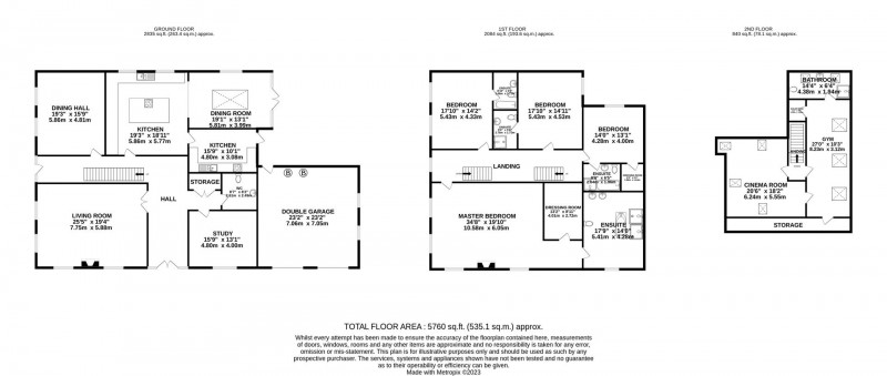 Floorplan for York Drive, Bowdon, WA14 3HF