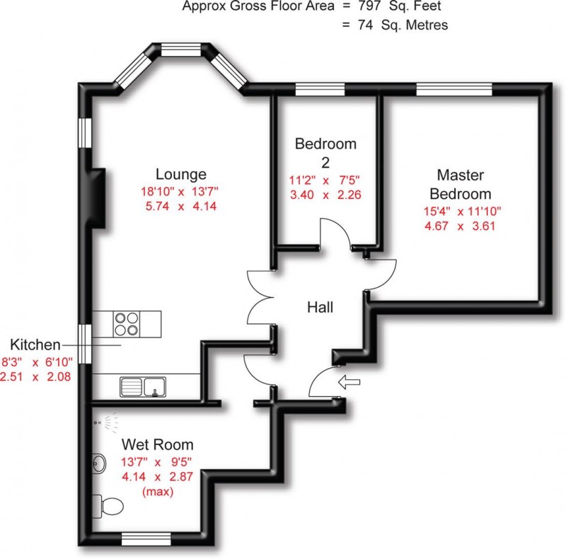 Floorplan for The Firs, Bowdon