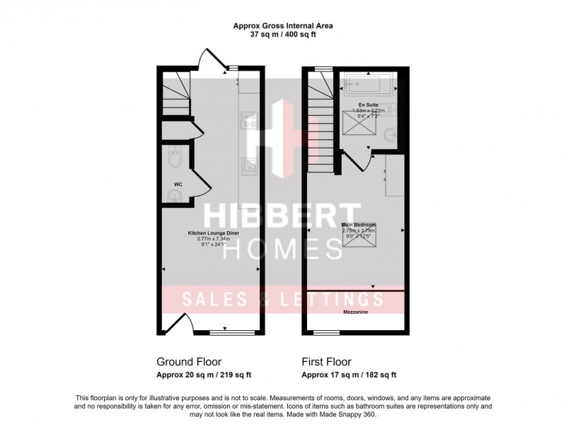 Floorplan for Alderbank, St. Johns Road, Altrincham