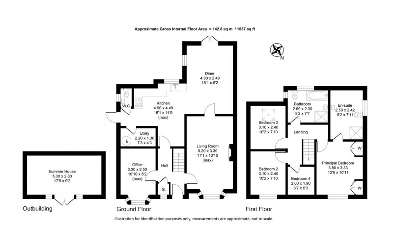 Floorplan for Adelaide Road, Bramhall