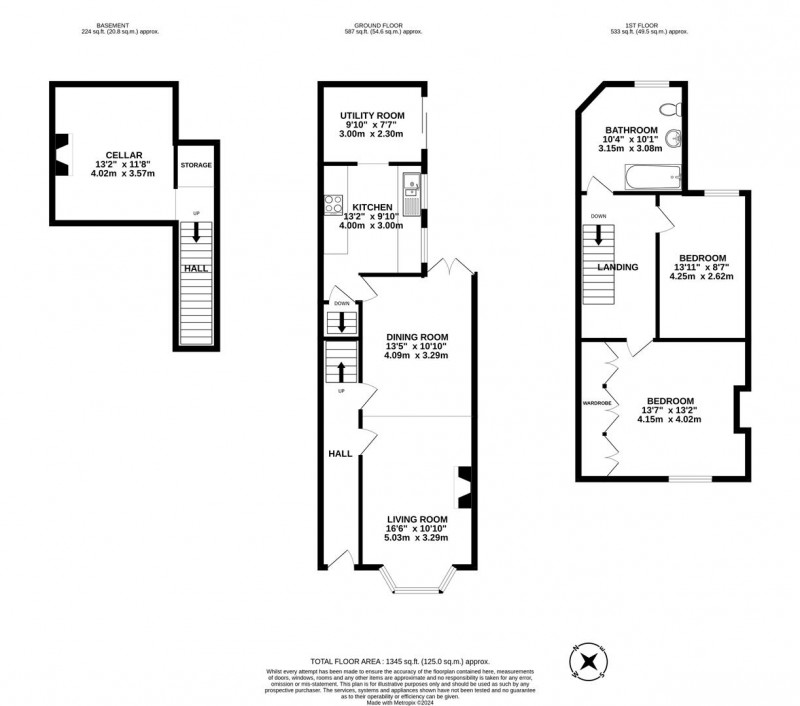 Floorplan for Mayors Road, Altrincham