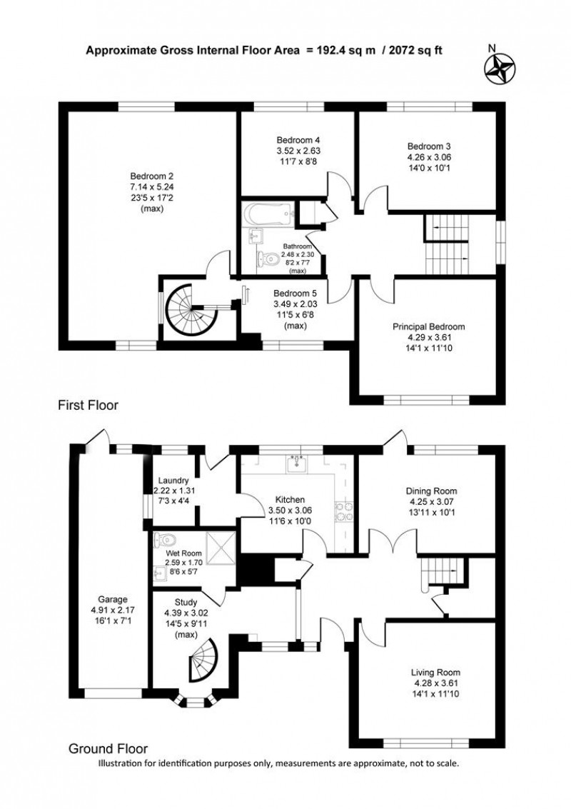 Floorplan for Orrishmere Road, Cheadle Hulme, Cheadle