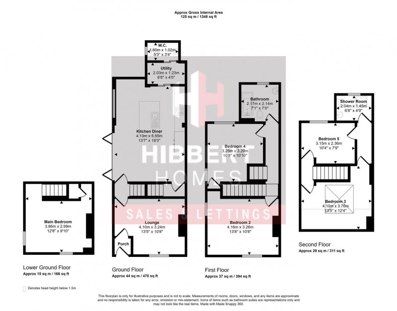 Floorplan for Money Ash Road, Altrincham