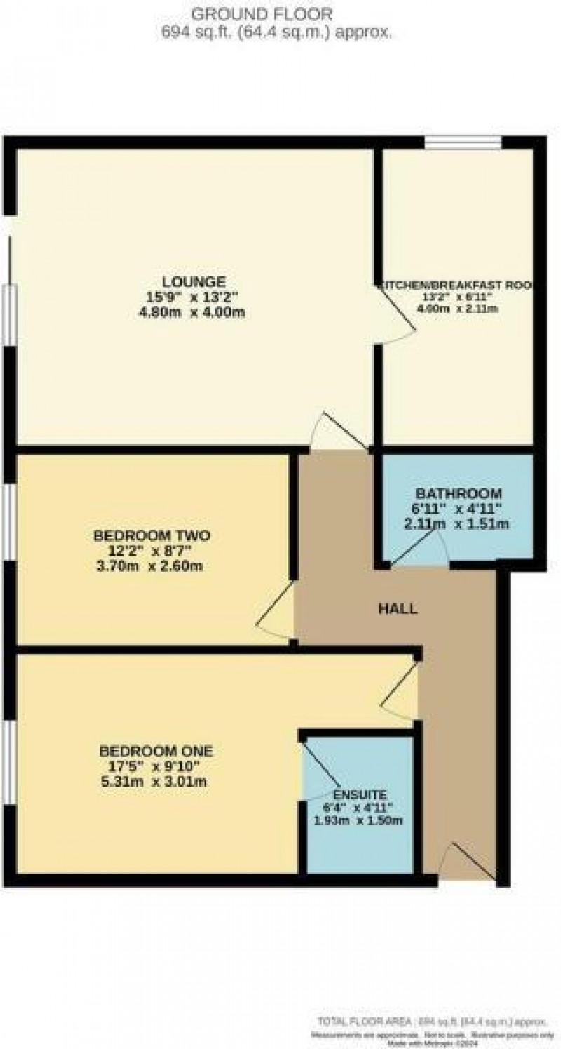 Floorplan for Northenden Road, SALE