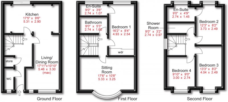 Floorplan for Heyes Leigh, Heyes Drive, Timperley, Altrincham
