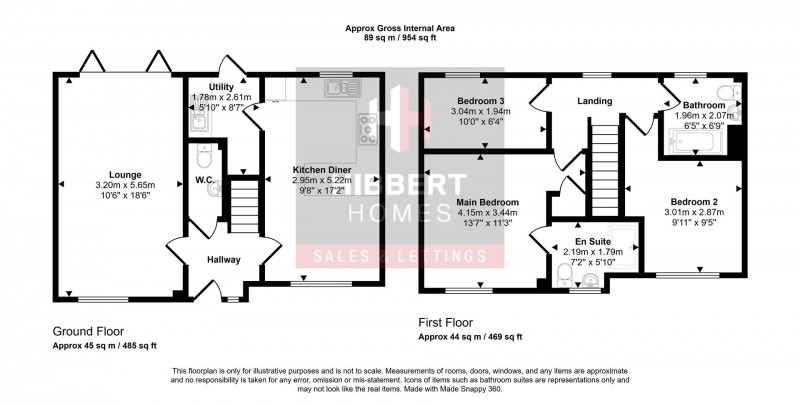 Floorplan for Etchells Road, West Timperley, Altrincham