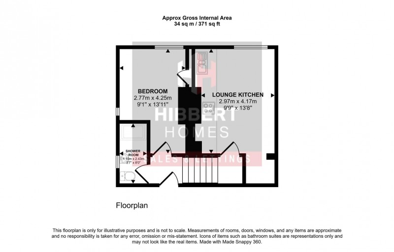 Floorplan for Oakleigh House, Sale, M33 4PH