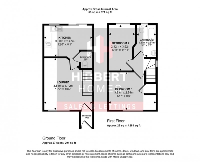 Floorplan for Appleford Avenue, Manchester, M23 2BB