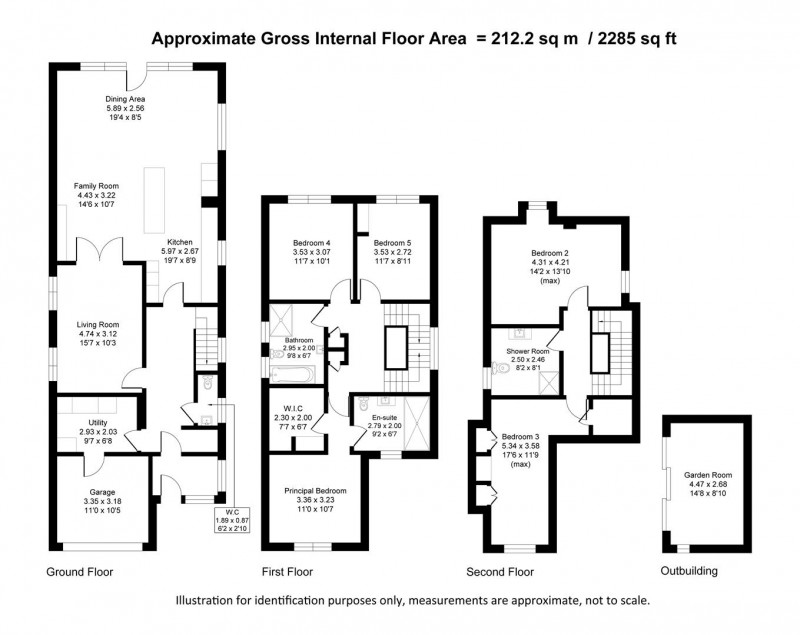 Floorplan for Willow Tree Road, Hale, Altrincham