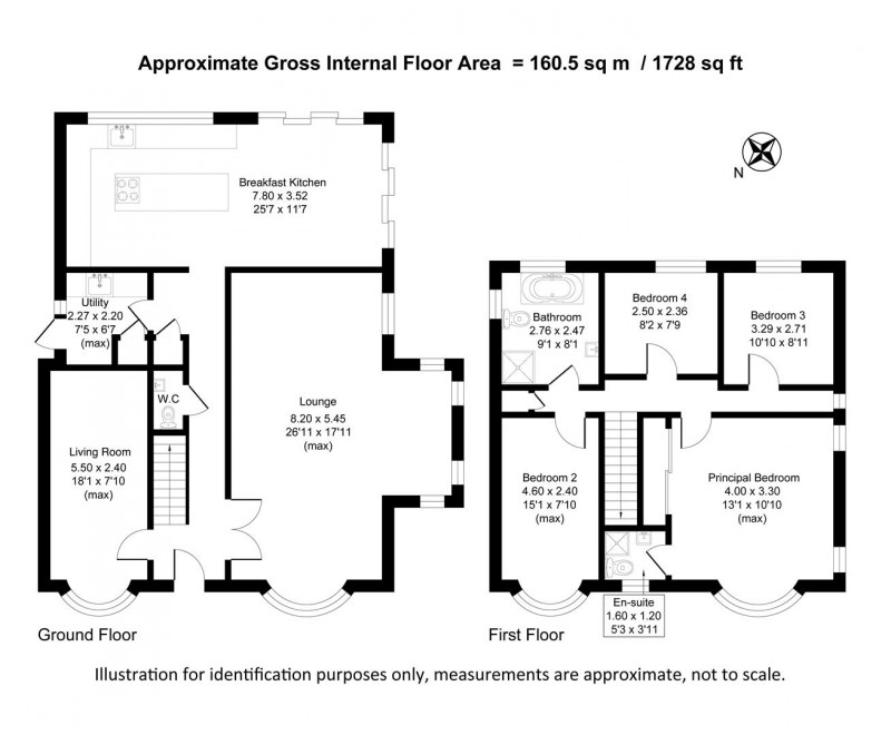 Floorplan for Lichfield Avenue, Hale, Altrincham