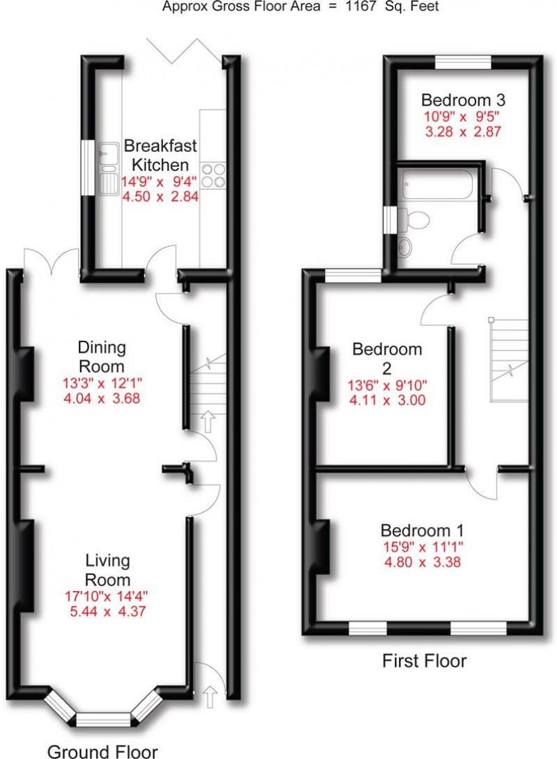 Floorplan for Lilac Road, Hale, Altrincham