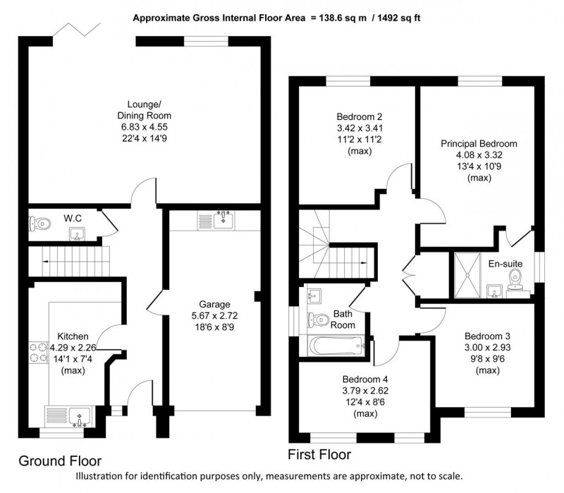 Floorplan for Etchells Road, West Timperley, Altrincham