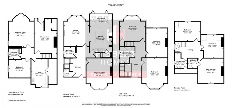 Floorplan for Portland Road, Bowdon