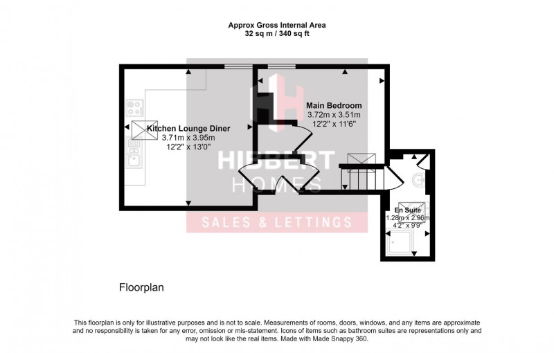 Floorplan for Highfield Avenue, Sale, M33 3DW