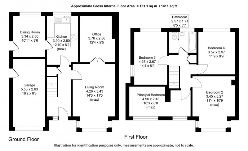 Floorplan for Brisbane Close, Bramhall