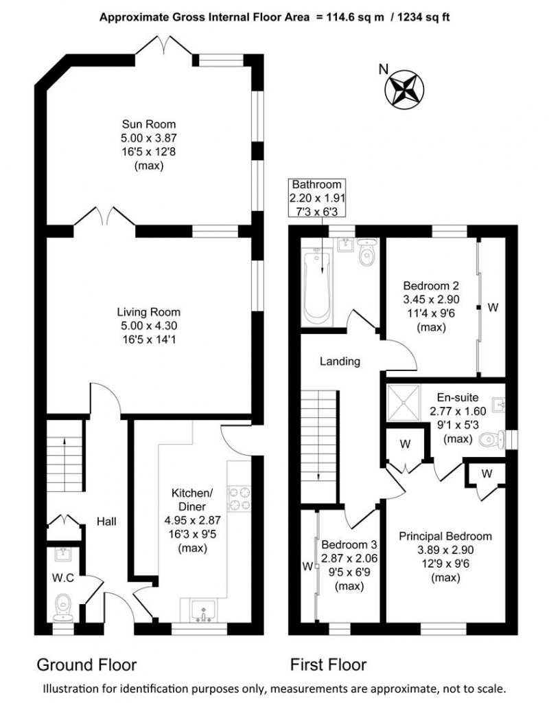 Floorplan for Etchells Road, Timperley