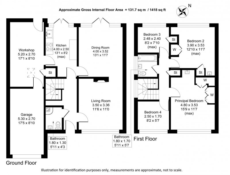Floorplan for Woodcote Avenue, Bramhall