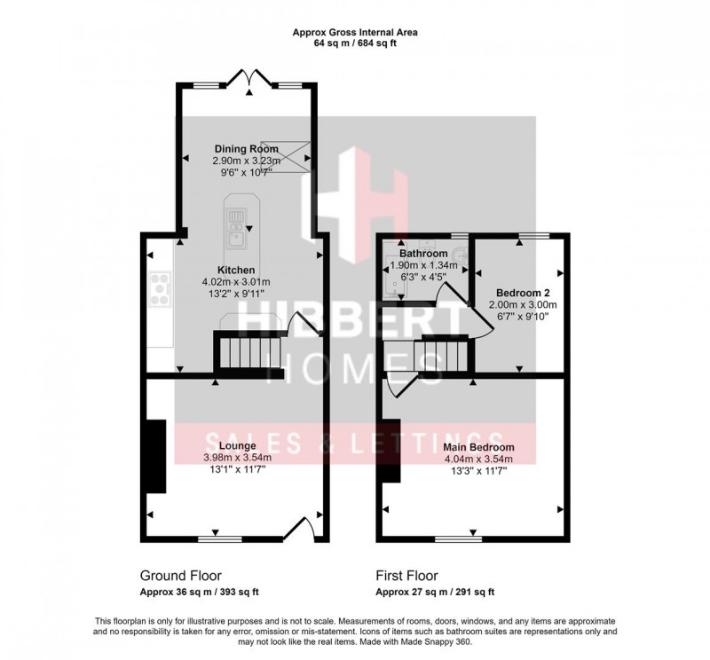 Floorplan for Field Road, Sale, M33 5PQ