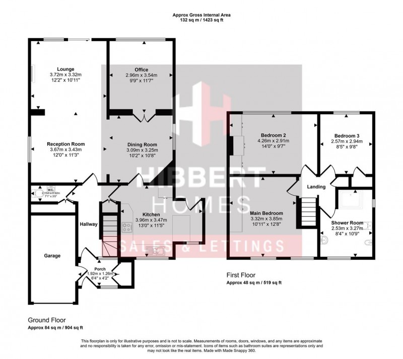 Floorplan for Langdale Road, Bramhall, Stockport