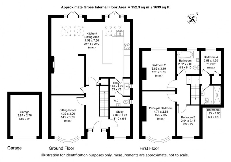 Floorplan for Chestnut Drive, Sale