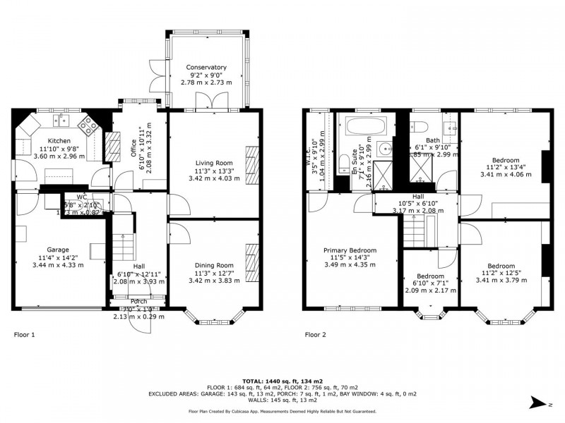 Floorplan for Cranston Drive, Sale