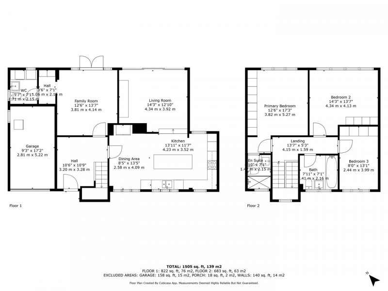 Floorplan for Ack Lane East, Bramhall