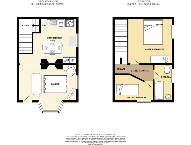 Floorplan for Queens Terrace, Handforth, Wilmslow