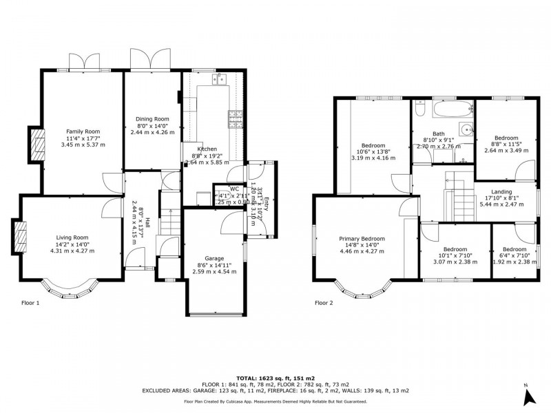 Floorplan for Crossfield Road, Hale, Altrincham
