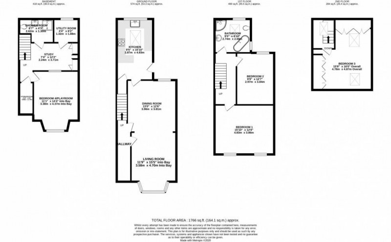Floorplan for Victoria Road, Hale, WA15 9AB
