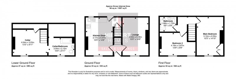 Floorplan for South Grove, Sale