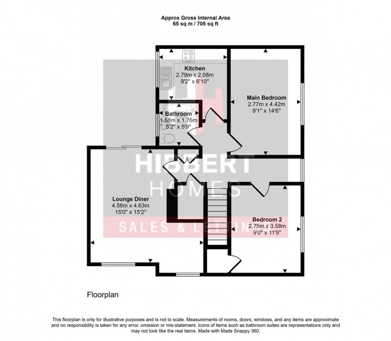 Floorplan for Carrswood Road