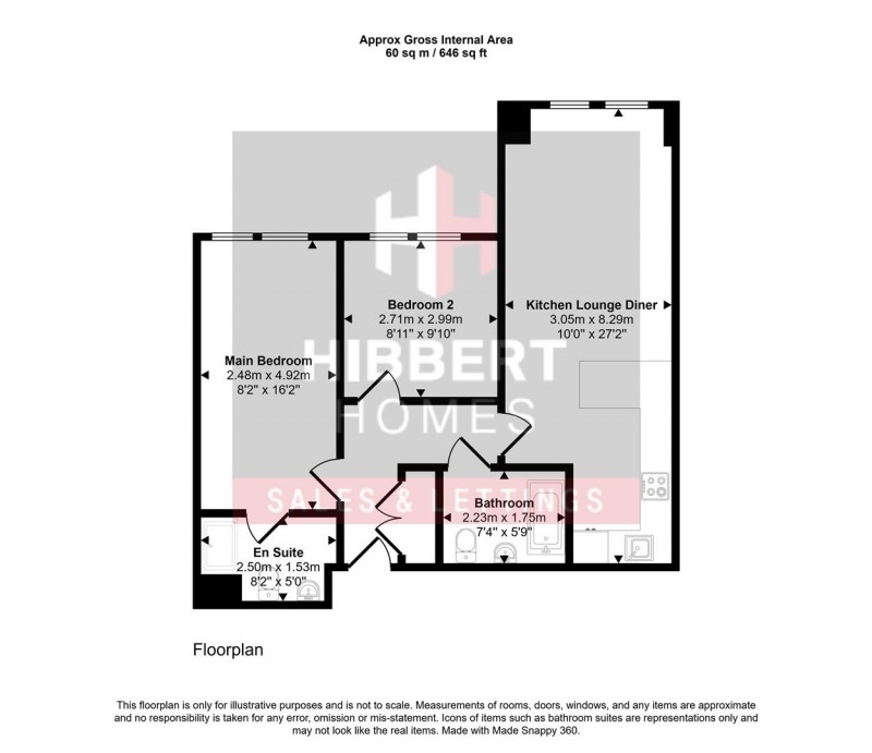 Floorplan for Groby Road, Altrincham