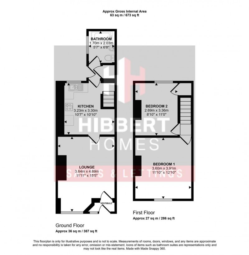 Floorplan for Hyde Grove, Sale, M33 7TE