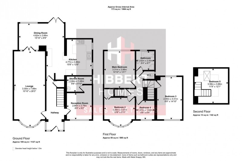 Floorplan for Cranston Drive, Sale