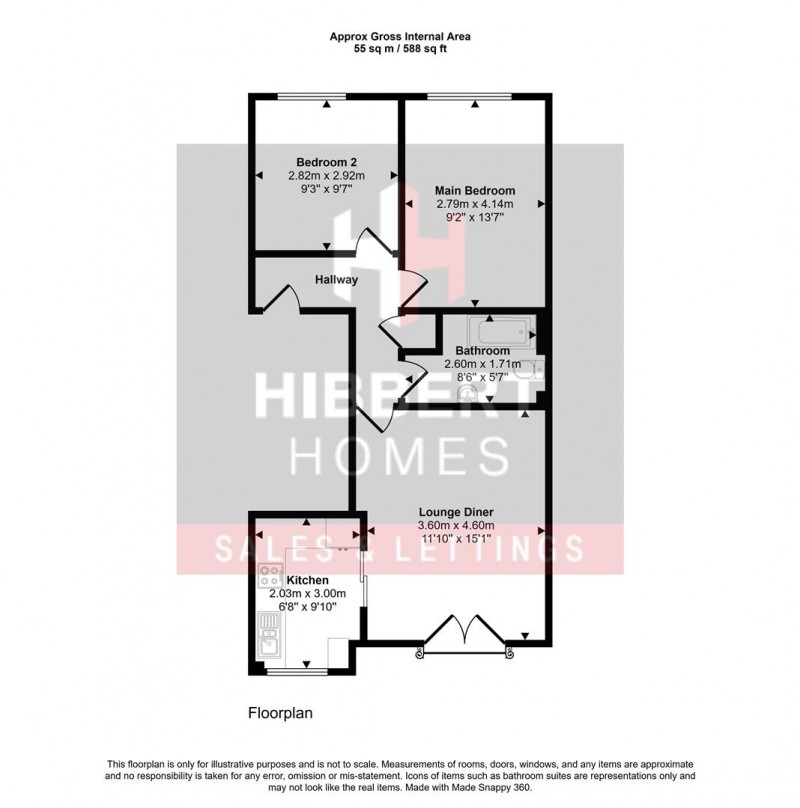Floorplan for Labrador Quay