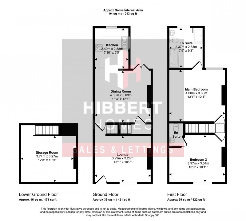 Floorplan for Countess Street, Heaviley