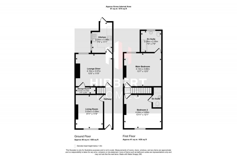 Floorplan for Hempshaw Lane, Stockport, SK1