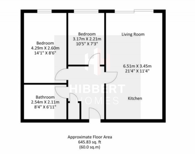 Floorplan for Chapel Street, Fresh, M3
