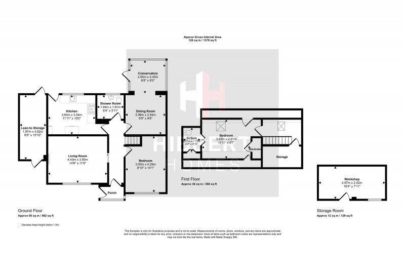 Floorplan for St. Martins Road, Sale, M33