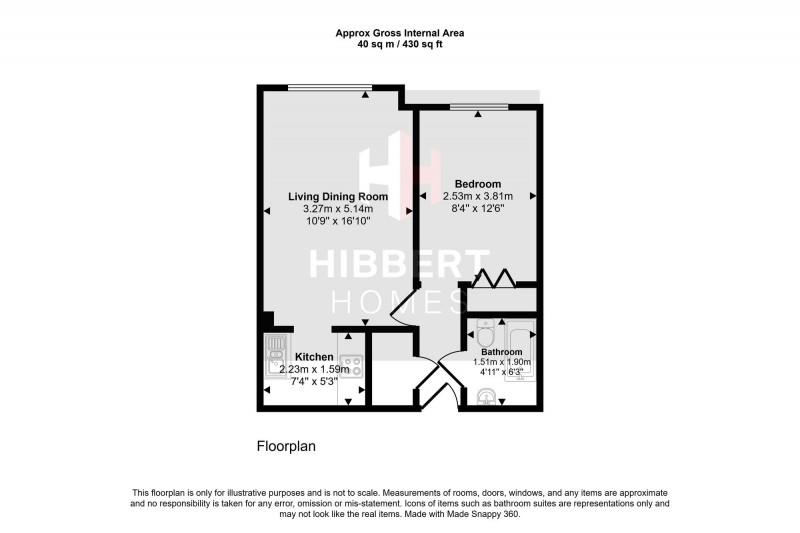Floorplan for Whitehall Road, Homelaurel House Whitehall Road, M33
