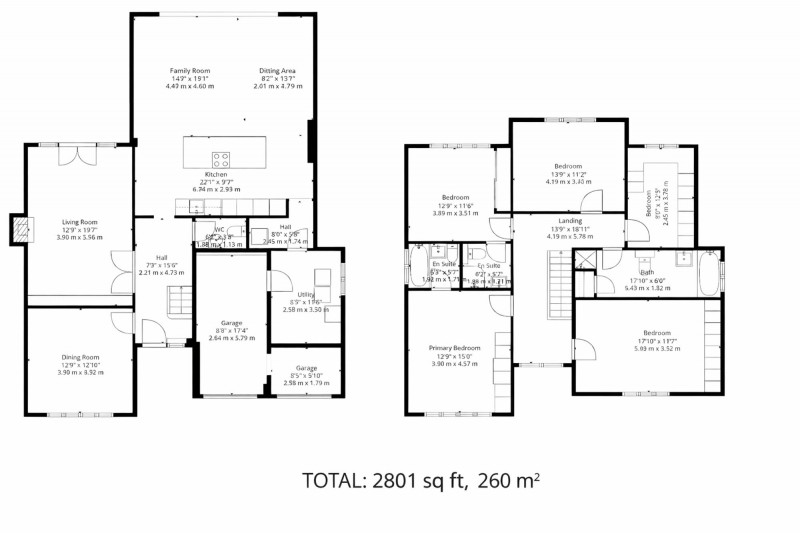 Floorplan for Shaftesbury Avenue, Cheadle Hulme, SK8