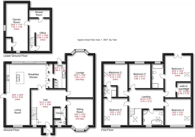 Floorplan for Hale Road, Hale, WA15