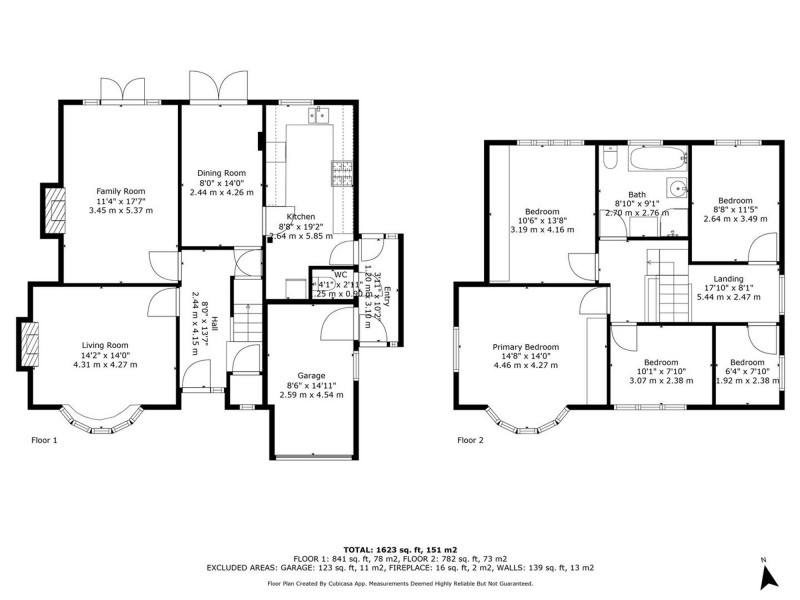 Floorplan for Crossfield Road, Hale, WA15