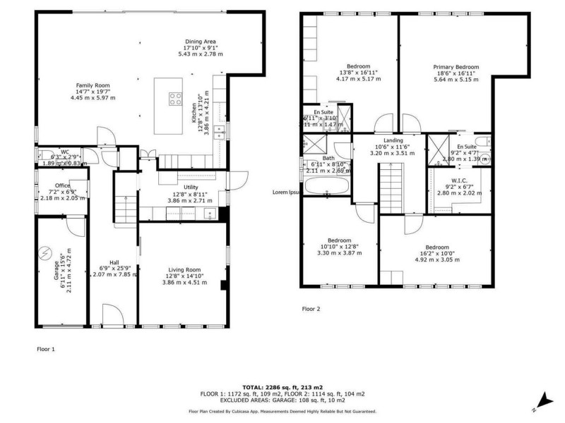 Floorplan for Tanyard Drive, Hale Barns, WA15