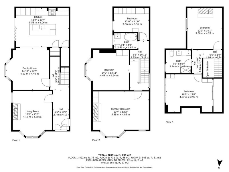 Floorplan for The Crescent, Stockport, SK3