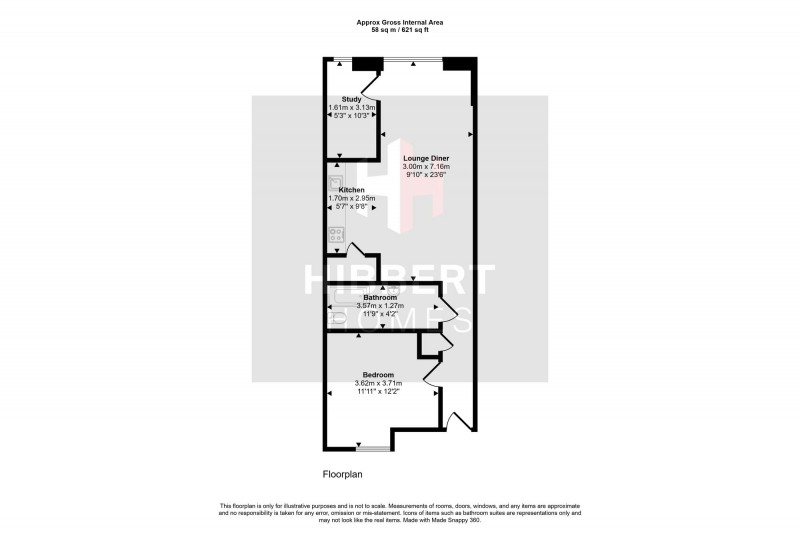 Floorplan for Elisabeth Gardens, Elisabeth Mill Elisabeth Gardens, SK5